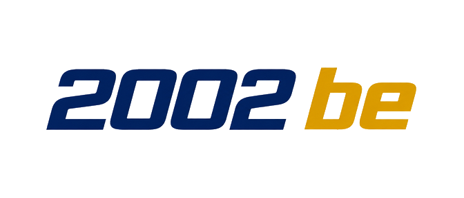 2002 be লোগো